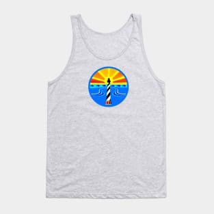 Hatteras Lighthouse Rays Tank Top